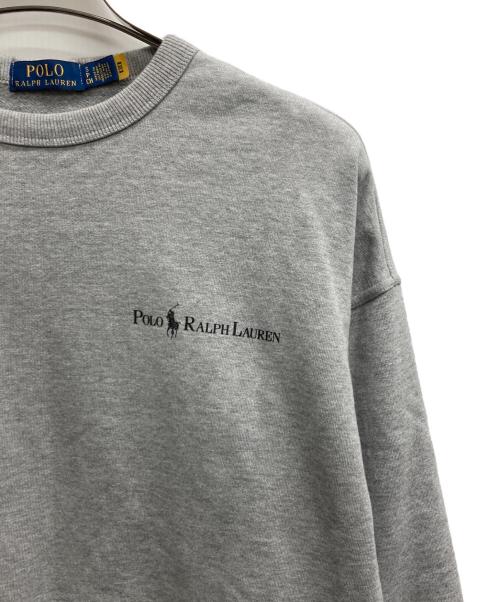 POLO RALPH LAUREN（ポロ・ラルフローレン）POLO RALPH LAUREN (ポロ・ラルフローレン) ロゴスウェット グレー サイズ:Sの古着・服飾アイテム