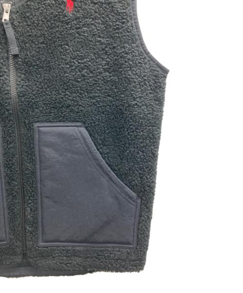 POLO RALPH LAUREN（ポロ・ラルフローレン）POLO RALPH LAUREN (ポロ・ラルフローレン) ウィンドブロッキングハイブリッドベスト ブラック サイズ:Sの古着・服飾アイテム