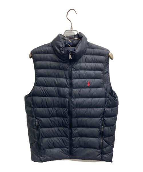 POLO RALPH LAUREN（ポロ・ラルフローレン）POLO RALPH LAUREN (ポロ・ラルフローレン) 中綿ベスト ブラック サイズ:Ｓの古着・服飾アイテム