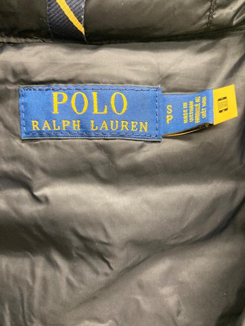 POLO RALPH LAUREN（ポロ・ラルフローレン）POLO RALPH LAUREN (ポロ・ラルフローレン) 中綿ベスト ブラック サイズ:Ｓの古着・服飾アイテム