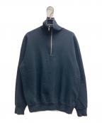 agnes b hommeアニエスベーオム）の古着「ハーフジップスウェット」｜ネイビー
