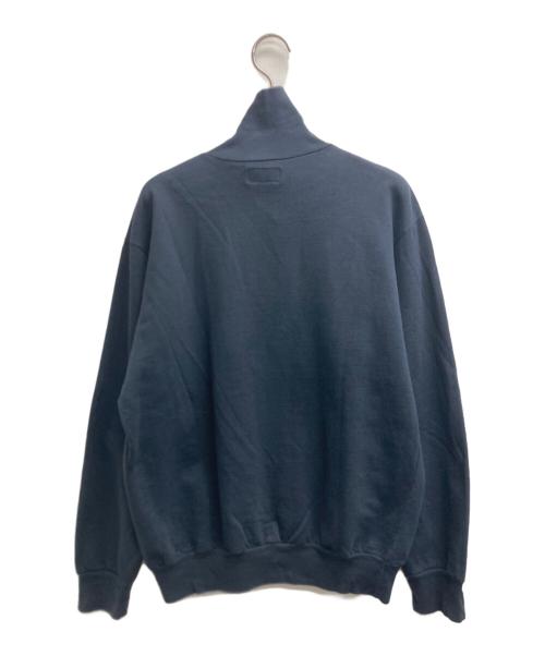 agnes b homme（アニエスベーオム）agnes b homme (アニエスベーオム) ハーフジップスウェット ネイビー サイズ:1の古着・服飾アイテム