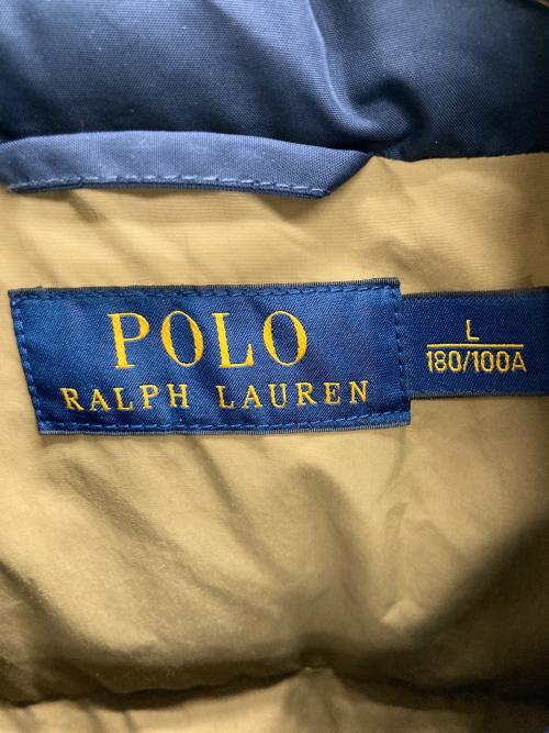 POLO RALPH LAUREN（ポロ・ラルフローレン）POLO RALPH LAUREN (ポロ・ラルフローレン) ダウンジャケット ネイビー サイズ:Lの古着・服飾アイテム