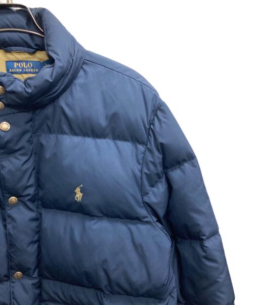 POLO RALPH LAUREN（ポロ・ラルフローレン）POLO RALPH LAUREN (ポロ・ラルフローレン) ダウンジャケット ネイビー サイズ:Lの古着・服飾アイテム