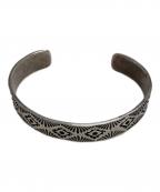 Navajoナバホ）の古着「シルバーバングル」｜シルバー