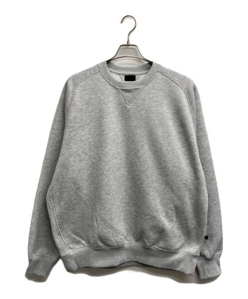 DAIWA PIER39（ダイワ ピア39）DAIWA PIER39 (ダイワ ピア39) TECH SWEAT CREW FREEDOM SLEEVE（テック　スウェット　クルー　フリーダム　スリーブ） グレー サイズ:Lの古着・服飾アイテム