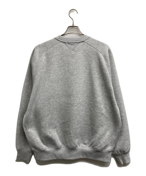 DAIWA PIER39（ダイワ ピア39）DAIWA PIER39 (ダイワ ピア39) TECH SWEAT CREW FREEDOM SLEEVE（テック　スウェット　クルー　フリーダム　スリーブ） グレー サイズ:Lの古着・服飾アイテム