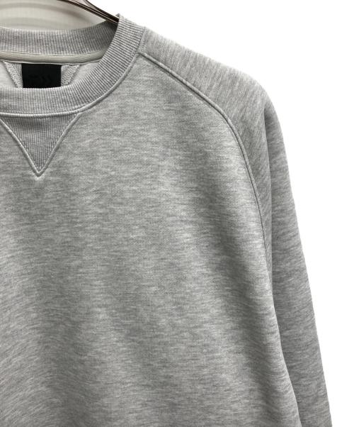 DAIWA PIER39（ダイワ ピア39）DAIWA PIER39 (ダイワ ピア39) TECH SWEAT CREW FREEDOM SLEEVE（テック　スウェット　クルー　フリーダム　スリーブ） グレー サイズ:Lの古着・服飾アイテム