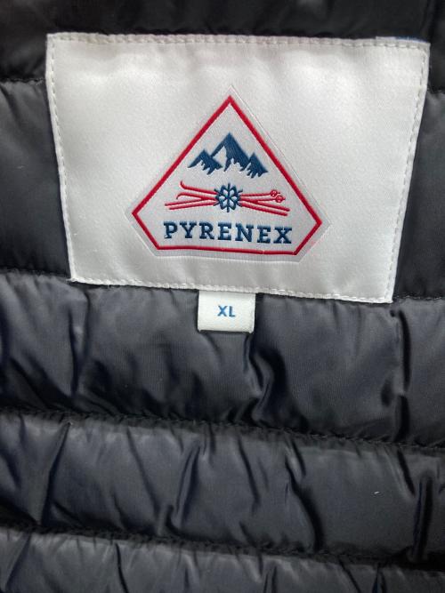 Pyrenex（ピレネックス）Pyrenex (ピレネックス) CLARK ダウンジャケット（クラーク　ダウンジャケット） ブラック サイズ:XLの古着・服飾アイテム