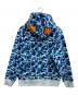 A BATHING APE (ア ベイシング エイプ) Camo Shark Full Zip Hoodie（カモ　シャーク　フル　ジップ　フーディ） スカイブルー サイズ:L：28000円