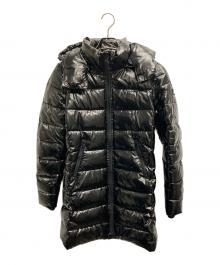 DIESEL（ディーゼル）の古着「シャイニーコート」｜ブラック