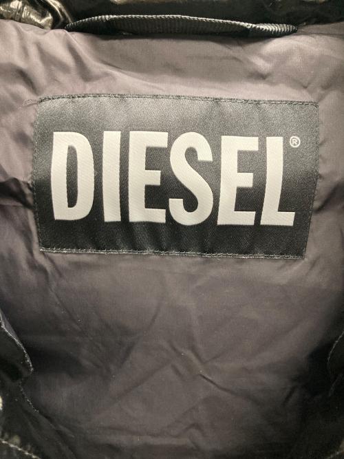 DIESEL（ディーゼル）DIESEL (ディーゼル) シャイニーコート ブラック サイズ:XSの古着・服飾アイテム