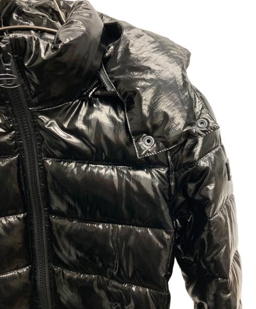 DIESEL（ディーゼル）DIESEL (ディーゼル) シャイニーコート ブラック サイズ:XSの古着・服飾アイテム