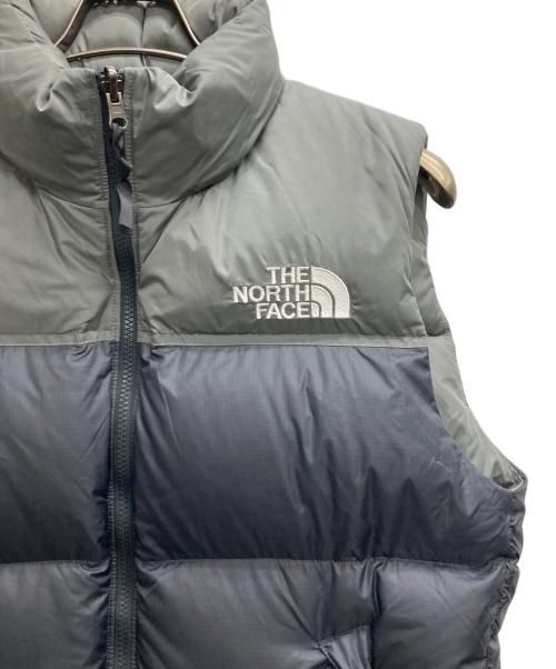 THE NORTH FACE（ザ ノース フェイス）THE NORTH FACE (ザ ノース フェイス) ヌプシダウンベスト グレー サイズ:Sの古着・服飾アイテム