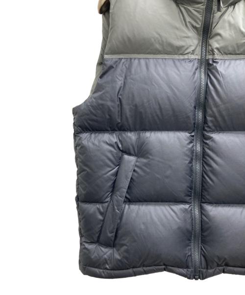 THE NORTH FACE（ザ ノース フェイス）THE NORTH FACE (ザ ノース フェイス) ヌプシダウンベスト グレー サイズ:Sの古着・服飾アイテム