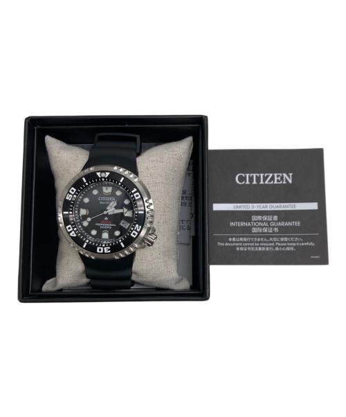 CITIZEN（シチズン）CITIZEN (シチズン) ダイバーズウォッチ ブラックの古着・服飾アイテム