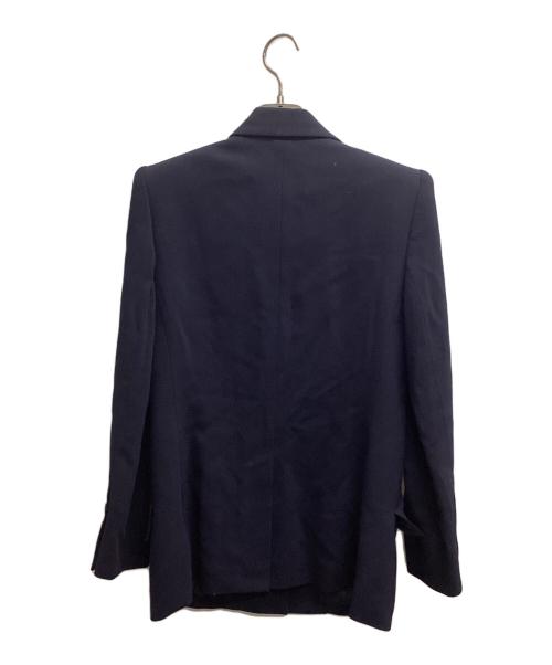 Yves Saint Laurent（イヴサンローラン）Yves Saint Laurent (イヴサンローラン) 1Bジャケット ネイビー サイズ:34の古着・服飾アイテム