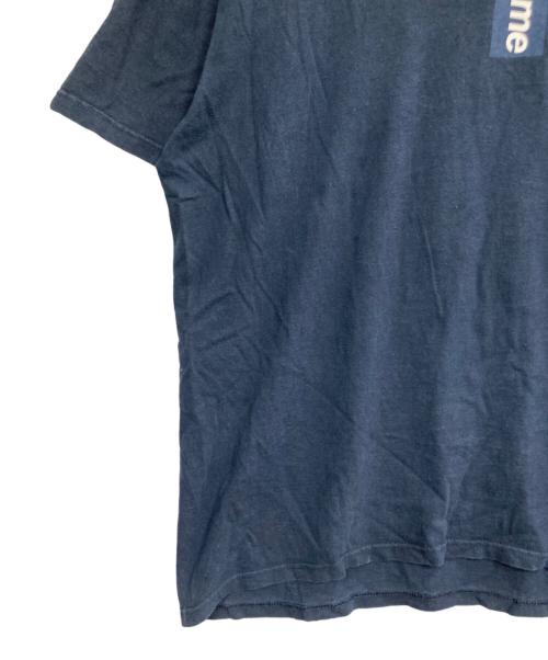 SUPREME（シュプリーム）Supreme (シュプリーム) Supreme Cross Box Logo TEE ネイビー サイズ:XLの古着・服飾アイテム