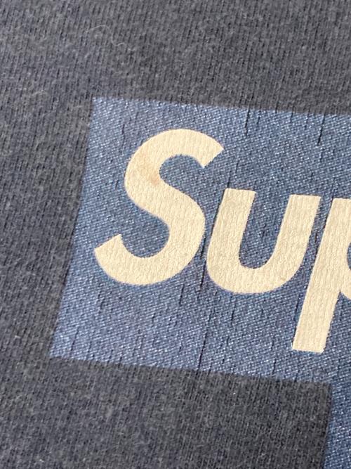SUPREME（シュプリーム）Supreme (シュプリーム) Supreme Cross Box Logo TEE ネイビー サイズ:XLの古着・服飾アイテム