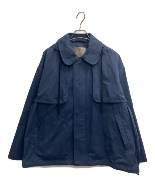 heliopole（エリオポール）heliopole (エリオポール) FIELD SHORT COAT ネイビー サイズ:38の古着・服飾アイテム