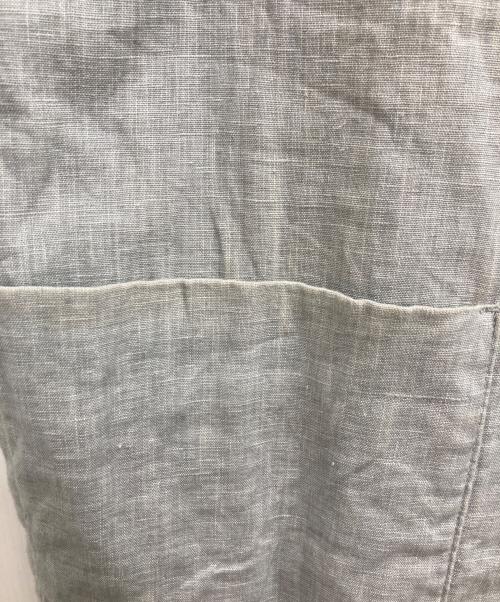 nestrobe confect（ネストローブ コンフェクト）nestrobe confect (ネストローブ コンフェクト) リネンクルーネックベスト グレー サイズ:４の古着・服飾アイテム