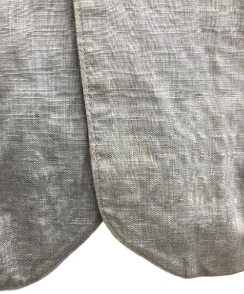 nestrobe confect（ネストローブ コンフェクト）nestrobe confect (ネストローブ コンフェクト) リネンクルーネックベスト グレー サイズ:４の古着・服飾アイテム