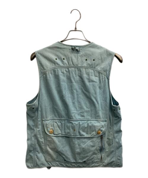 POLO RALPH LAUREN（ポロ・ラルフローレン）POLO RALPH LAUREN (ポロ・ラルフローレン) フィッシングベスト インディゴ サイズ:Mの古着・服飾アイテム