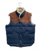 BILLIONAIRE BOYS CLUBビリオネアボーイズクラブ）の古着「ダウンベスト」｜ネイビー
