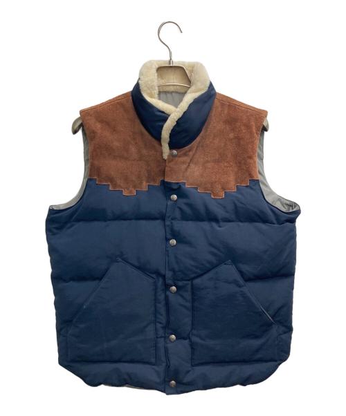 BILLIONAIRE BOYS CLUB（ビリオネアボーイズクラブ）BILLIONAIRE BOYS CLUB (ビリオネアボーイズクラブ) ダウンベスト ネイビー サイズ:Lの古着・服飾アイテム