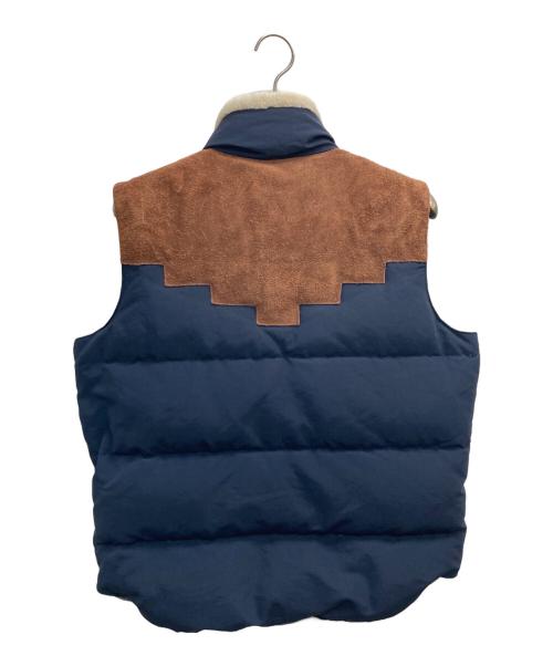 BILLIONAIRE BOYS CLUB（ビリオネアボーイズクラブ）BILLIONAIRE BOYS CLUB (ビリオネアボーイズクラブ) ダウンベスト ネイビー サイズ:Lの古着・服飾アイテム
