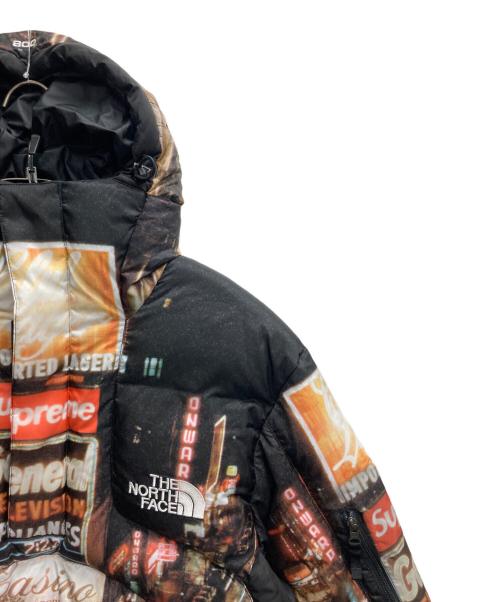 THE NORTH FACE（ザ ノース フェイス）THE NORTH FACE (ザ ノース フェイス) Supreme (シュプリーム) 800-Fill Half Zip Hooded Pullover（800フィル　ハーフ　ジップ　フーデッド　プルオーバー） マルチカラー サイズ:Lの古着・服飾アイテム