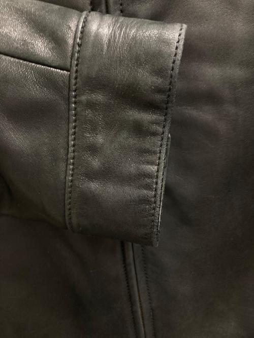 POLO RALPH LAUREN（ポロ・ラルフローレン）POLO RALPH LAUREN (ポロ・ラルフローレン) レザースイングトップ ブラック サイズ:Mの古着・服飾アイテム