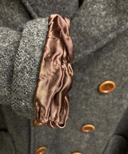 Christian Dior MONSIEUR（クリスチャンディオールムッシュ）Christian Dior MONSIEUR (クリスチャンディオールムッシュ) ウールダブルコート ベージュ サイズ:Mの古着・服飾アイテム