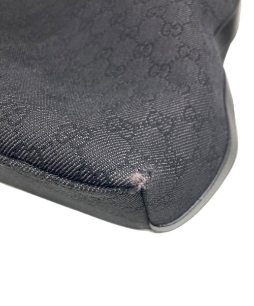 GUCCI（グッチ）GUCCI (グッチ) ホーボーショルダーバッグ ブラックの古着・服飾アイテム