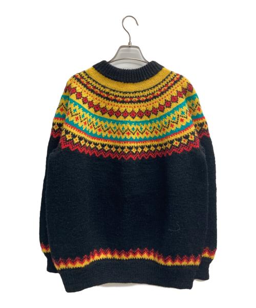 DALE OF NORWAY（ダーレ オブ ノルウェイ）DALE OF NORWAY (ダーレ オブ ノルウェイ) ニットカーディガン ブラック サイズ:Mの古着・服飾アイテム