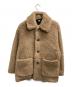 EL（エル）の古着「ボアブルゾン」｜ベージュ