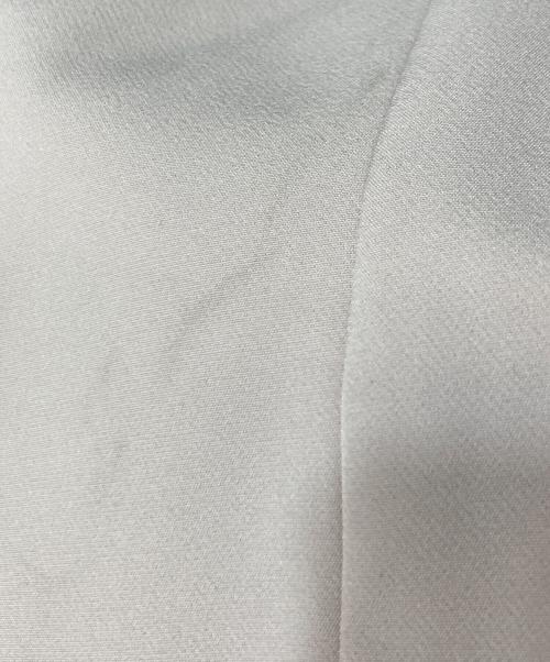 COHINA（コヒナ）COHINA (コヒナ) ダブルクロスウォッシャブルノーカラージレ ベージュ サイズ:Freeの古着・服飾アイテム