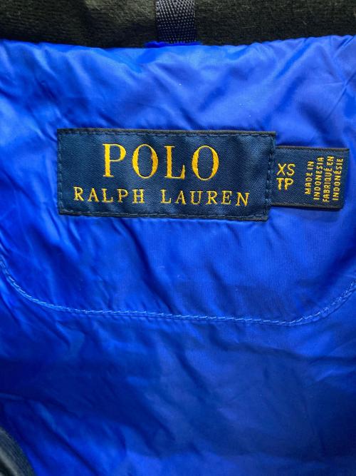 POLO RALPH LAUREN（ポロ・ラルフローレン）POLO RALPH LAUREN (ポロ・ラルフローレン) ダウンジャケット ネイビー サイズ:XSの古着・服飾アイテム