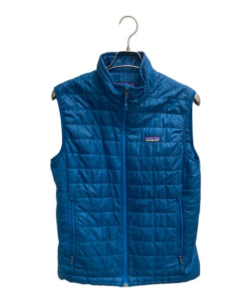 Patagonia（パタゴニア）Patagonia (パタゴニア) Nano Puff Vest（ナノ　パフ　ベスト） スカイブルー サイズ:Sの古着・服飾アイテム