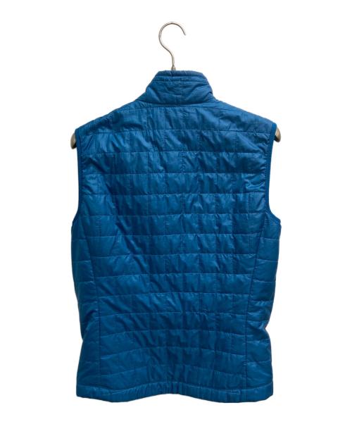 Patagonia（パタゴニア）Patagonia (パタゴニア) Nano Puff Vest（ナノ　パフ　ベスト） スカイブルー サイズ:Sの古着・服飾アイテム