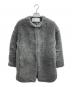 TICCA（ティッカ）の古着「ウールファーロングコート」｜グレー
