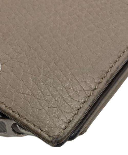 Maison Margiela（メゾンマルジェラ）Maison Margiela (メゾンマルジェラ) コンパクトウォレット ベージュの古着・服飾アイテム