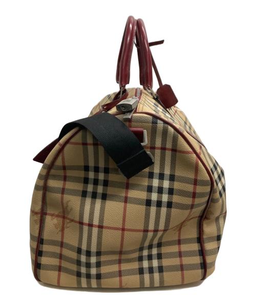 BURBERRY LONDON（バーバリーロンドン）BURBERRY LONDON (バーバリーロンドン) ボストンバッグ ベージュの古着・服飾アイテム