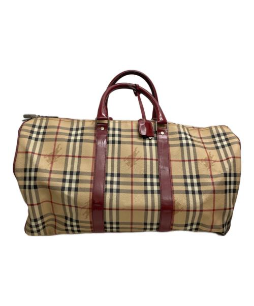 BURBERRY LONDON（バーバリーロンドン）BURBERRY LONDON (バーバリーロンドン) ボストンバッグ ベージュの古着・服飾アイテム