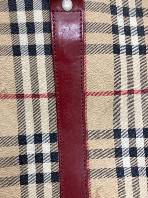 BURBERRY LONDON（バーバリーロンドン）BURBERRY LONDON (バーバリーロンドン) ボストンバッグ ベージュの古着・服飾アイテム