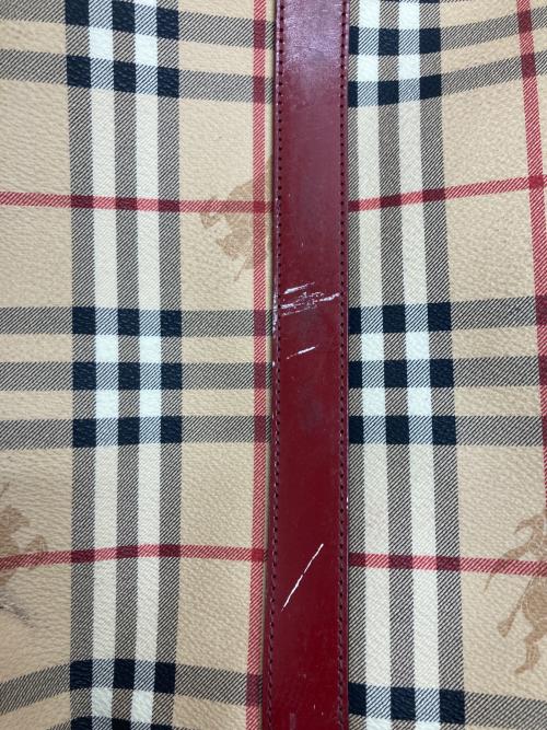 BURBERRY LONDON（バーバリーロンドン）BURBERRY LONDON (バーバリーロンドン) ボストンバッグ ベージュの古着・服飾アイテム