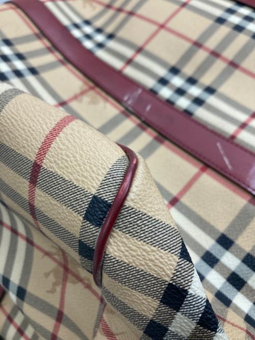 BURBERRY LONDON（バーバリーロンドン）BURBERRY LONDON (バーバリーロンドン) ボストンバッグ ベージュの古着・服飾アイテム