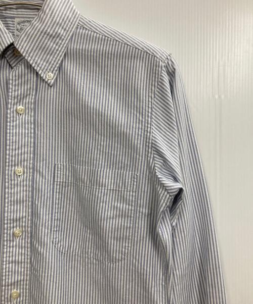 BROOKS BROTHERS（ブルックスブラザーズ）BROOKS BROTHERS (ブルックスブラザーズ) ストライプシャツ スカイブルー サイズ:記載なし（実寸サイズを参照ください）の古着・服飾アイテム