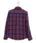 OUTERKNOWN (アウターノーン) ブランケットシャツ ネイビー×レッド サイズ:S：7000円