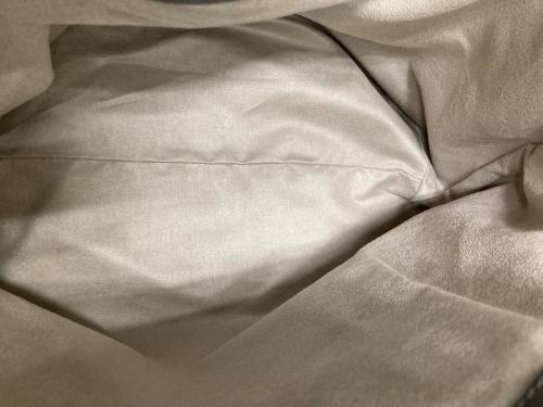 JIMMY CHOO（ジミーチュウ）JIMMY CHOO (ジミーチュウ) レザートートバッグ グレーの古着・服飾アイテム